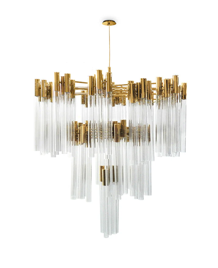 Burj 114 Light Crystal Modern Chandelier - Luxxu - Image 2