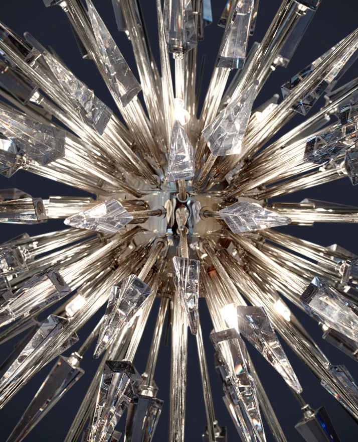 Explosion 18 Light Crystal Modern Chandelier - Luxxu - Image 3