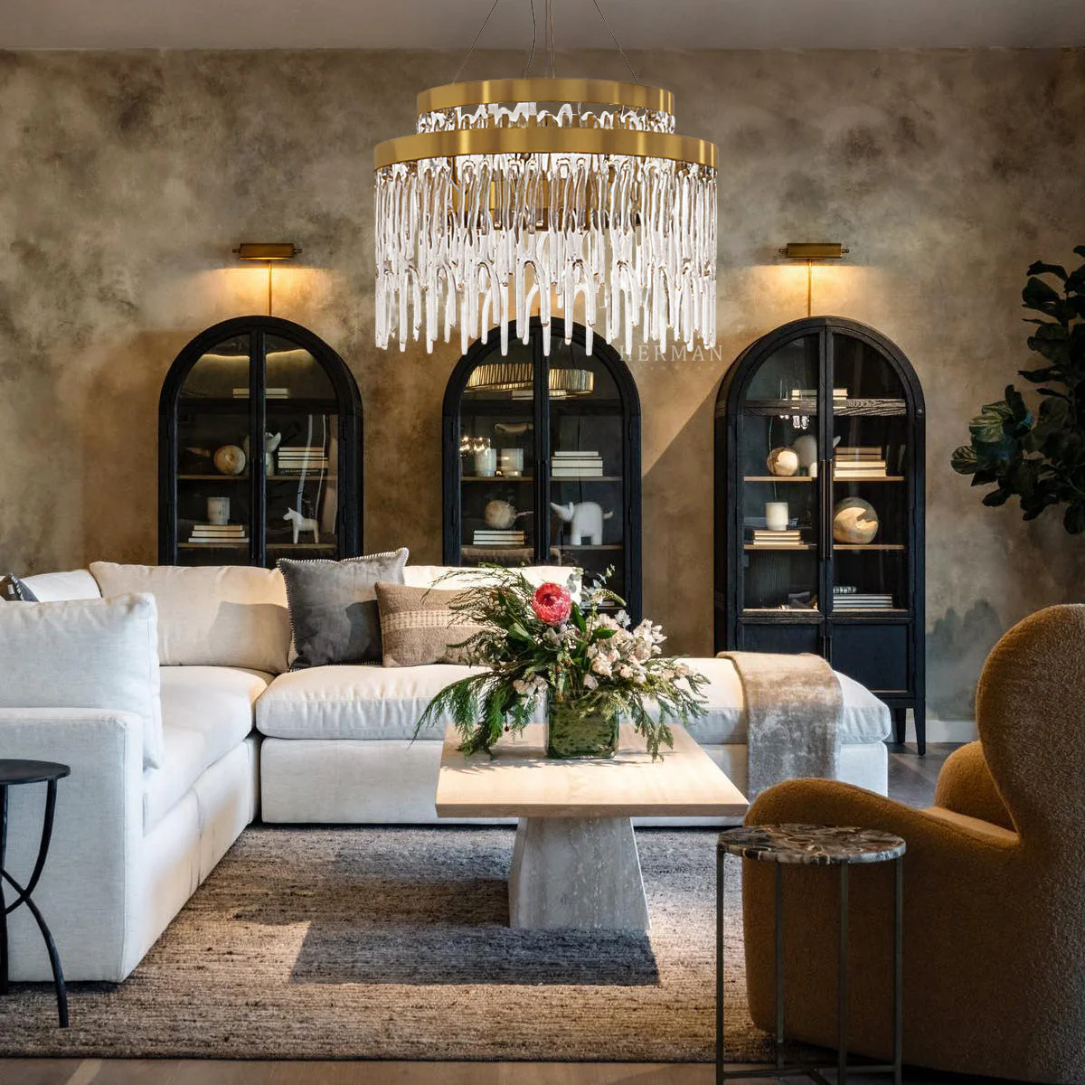 Babel 24 Light Crystal Modern Chandelier - Image 4