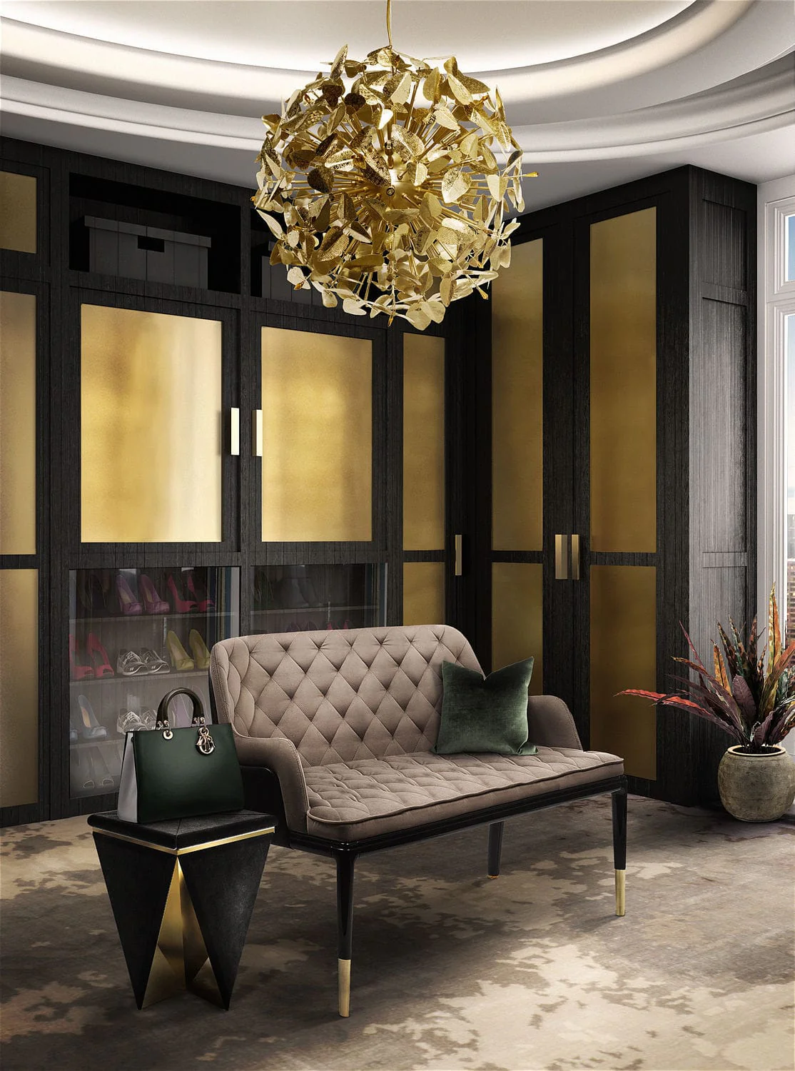 McQueen 6 Light Crystal Modern Chandelier - Luxxu - Image 4
