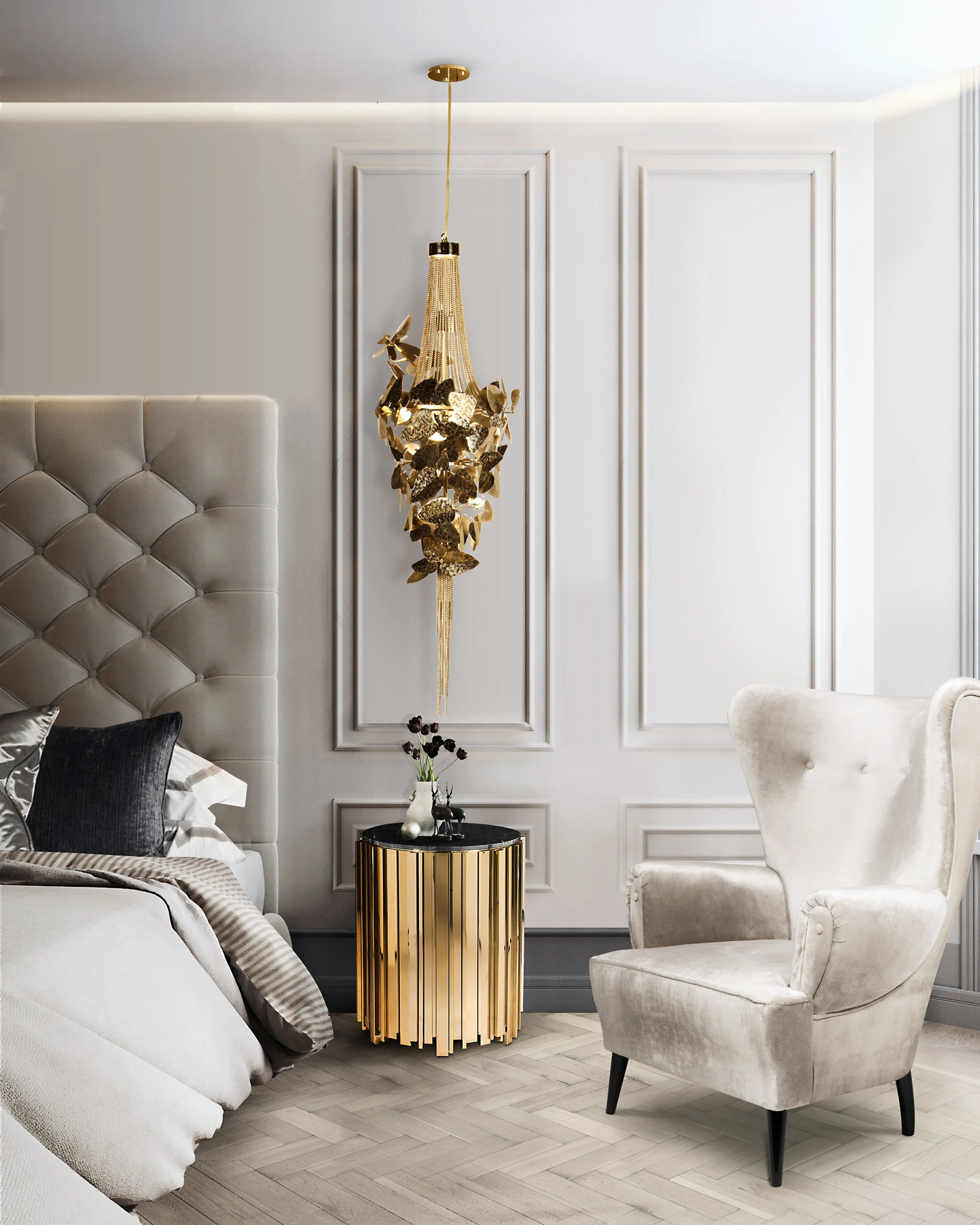 McQueen 6 Light Crystal Pendant - Luxxu - Image 4