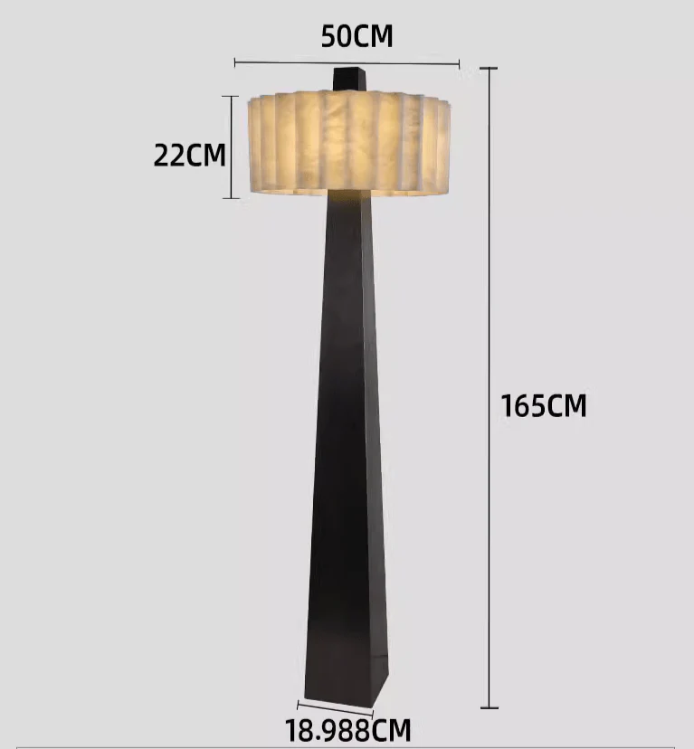 Alabaster Pantheon Floor Lamp - Image 13