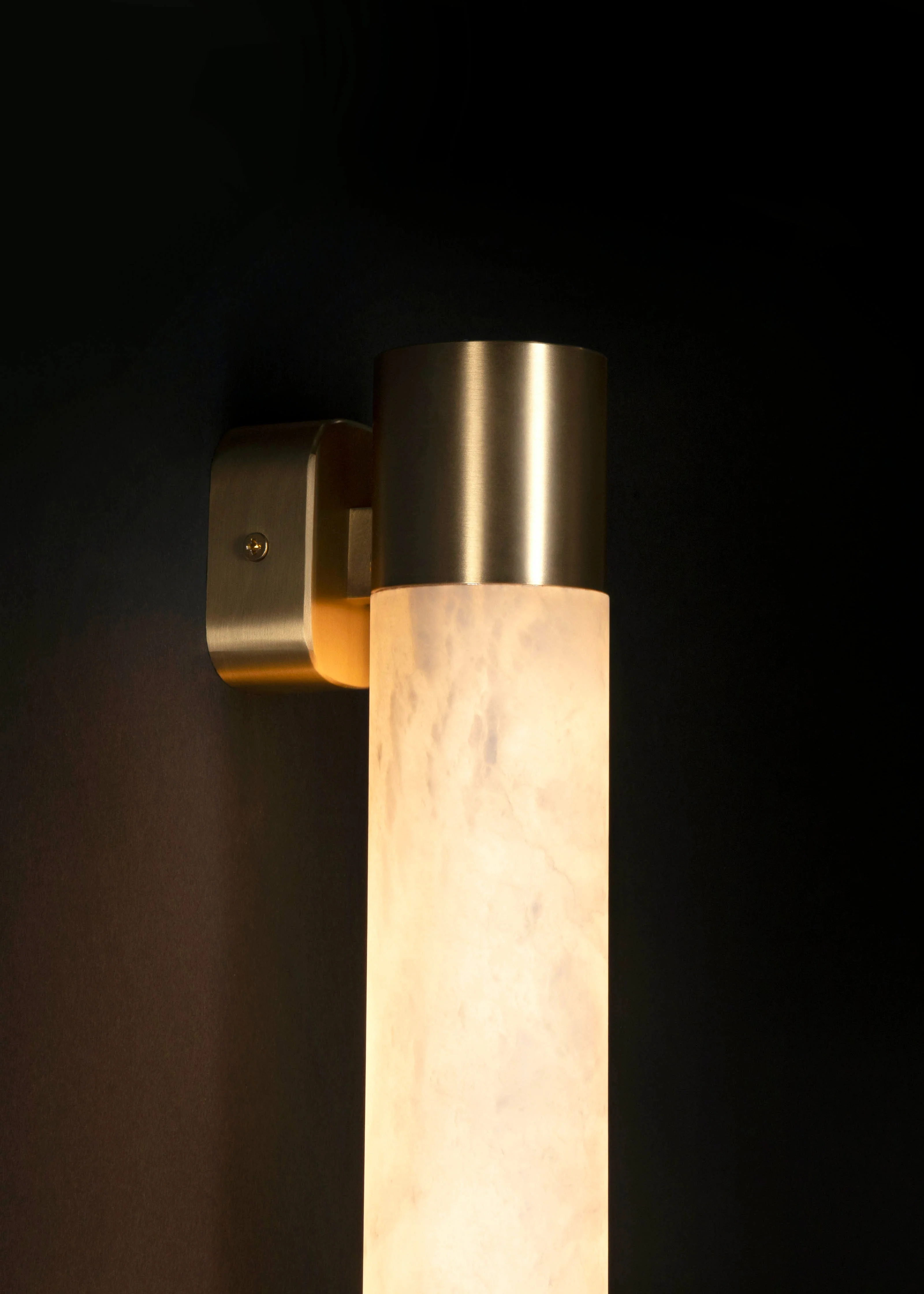 Levi Alabaster Wall Sconce 40"H - Image 4