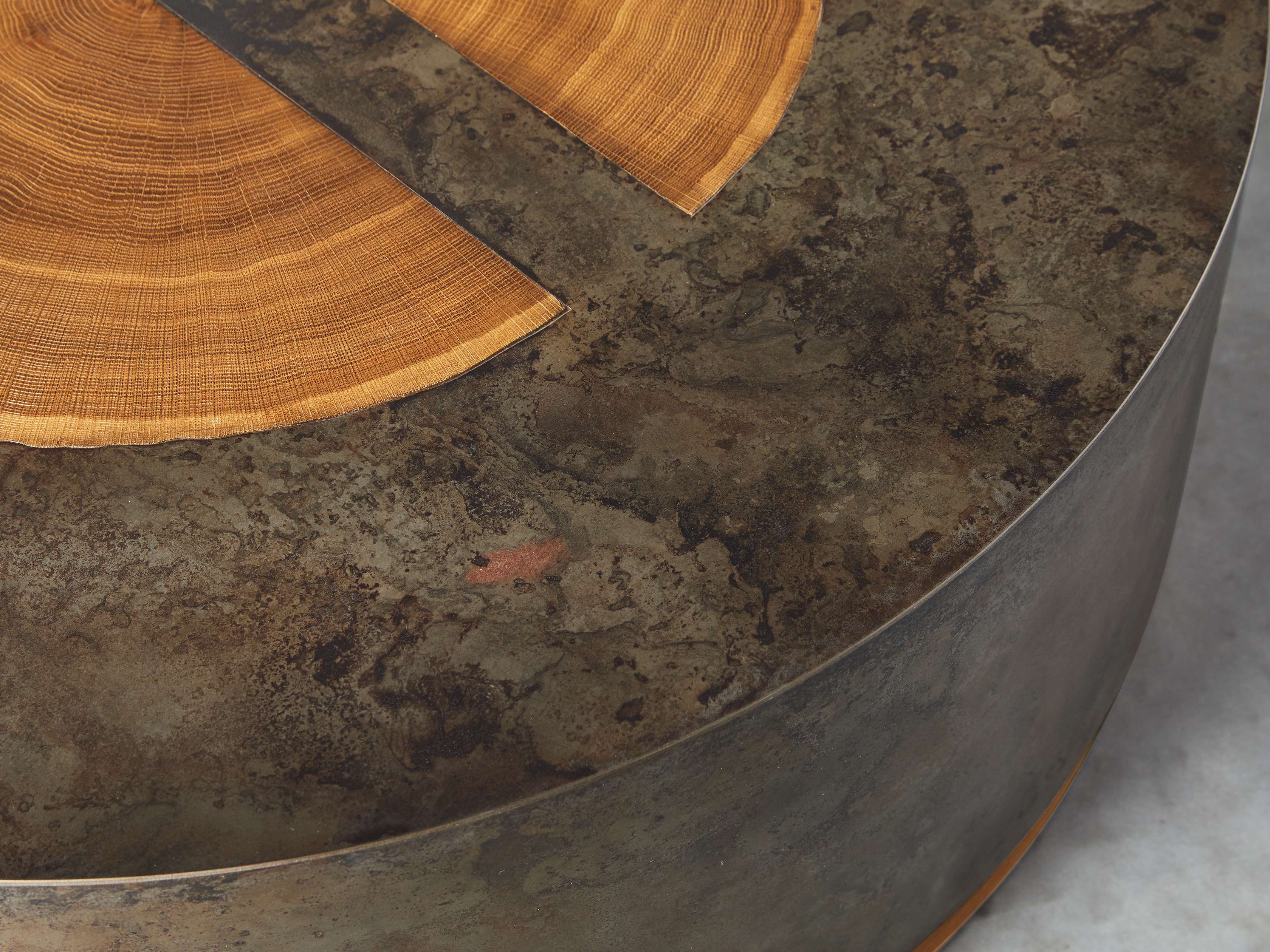 Acacius Round Coffee Table - Image 6