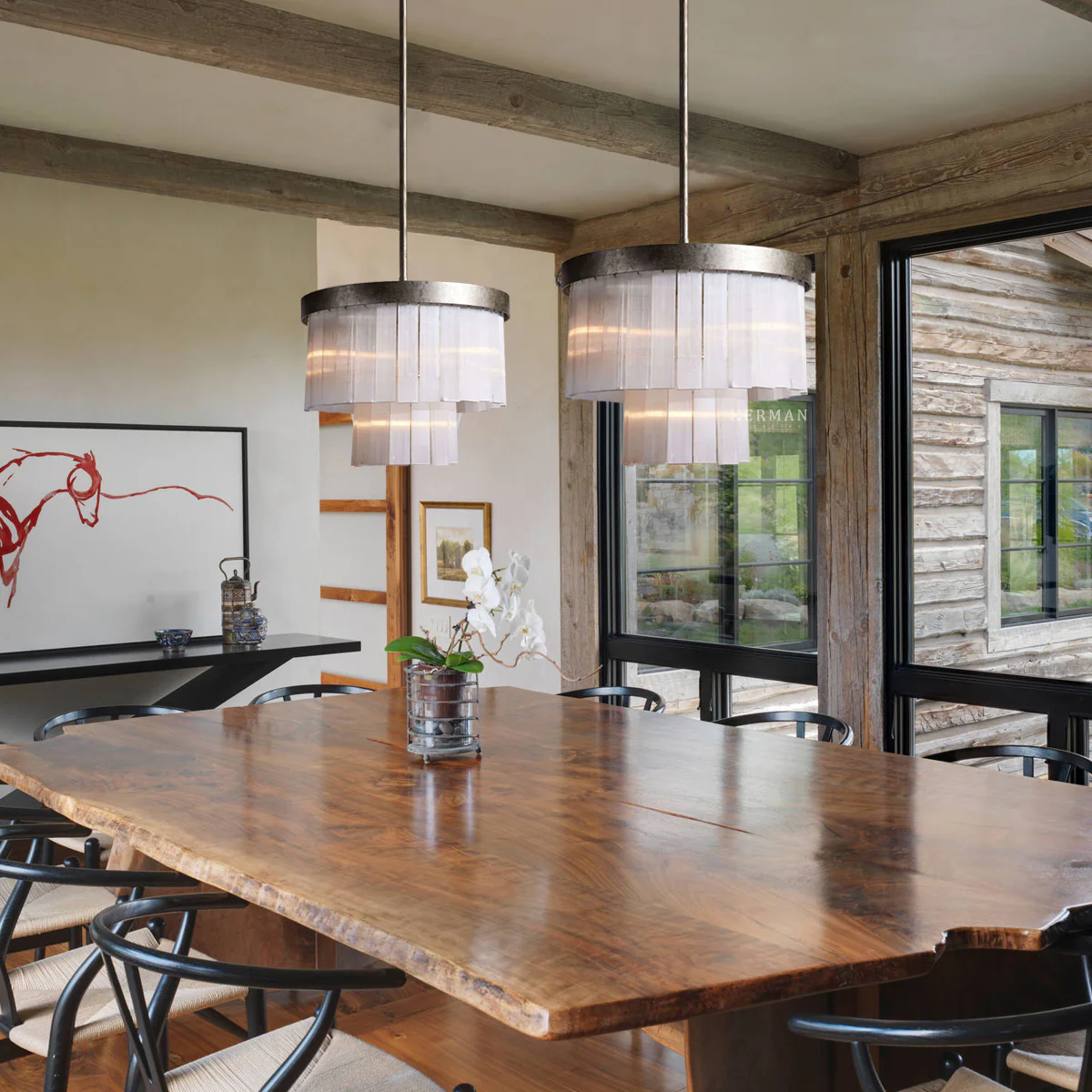 Adam Round Multi-tier Chandelier - Image 3