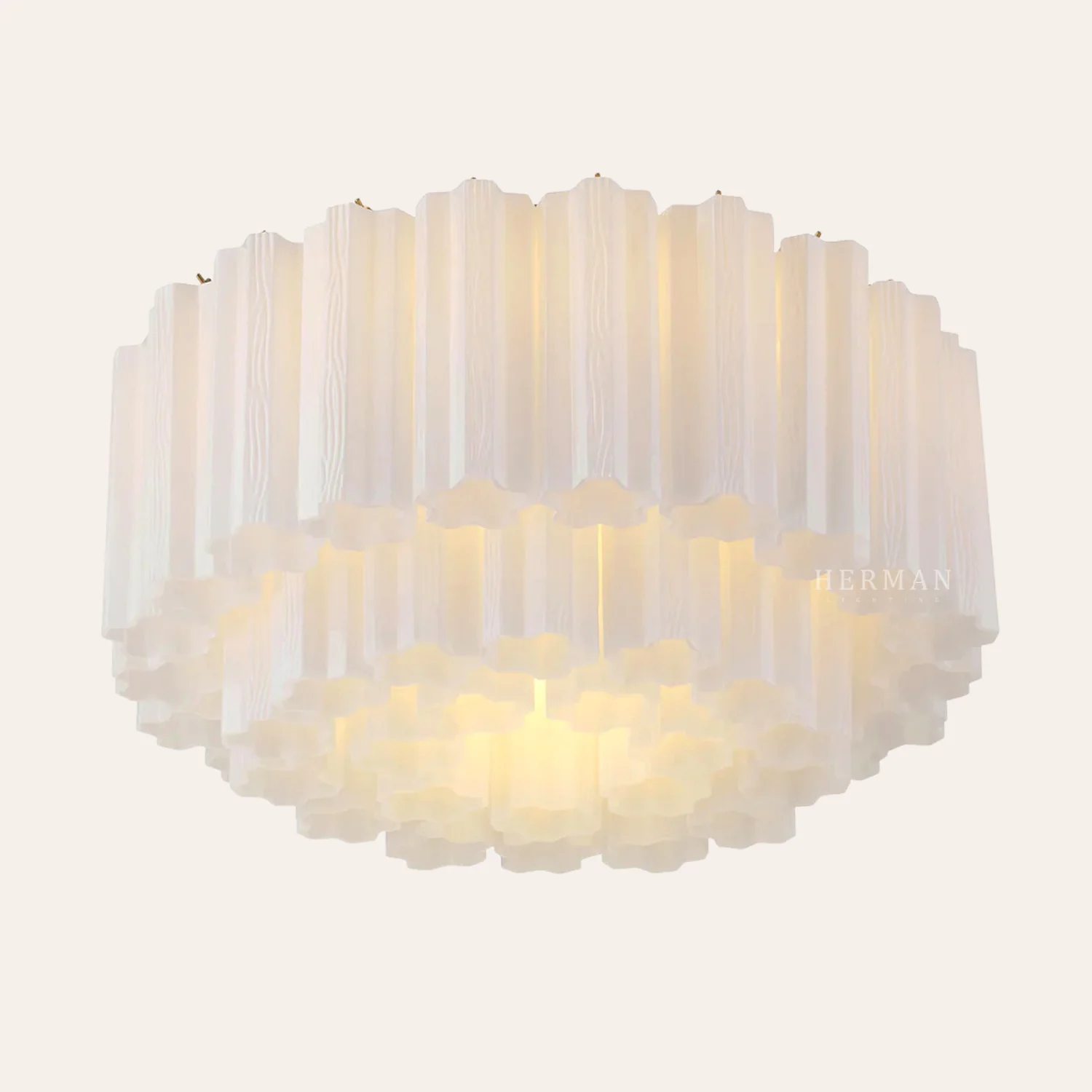 Addis Murano Glass Flushmount 22"/32" - Image 15
