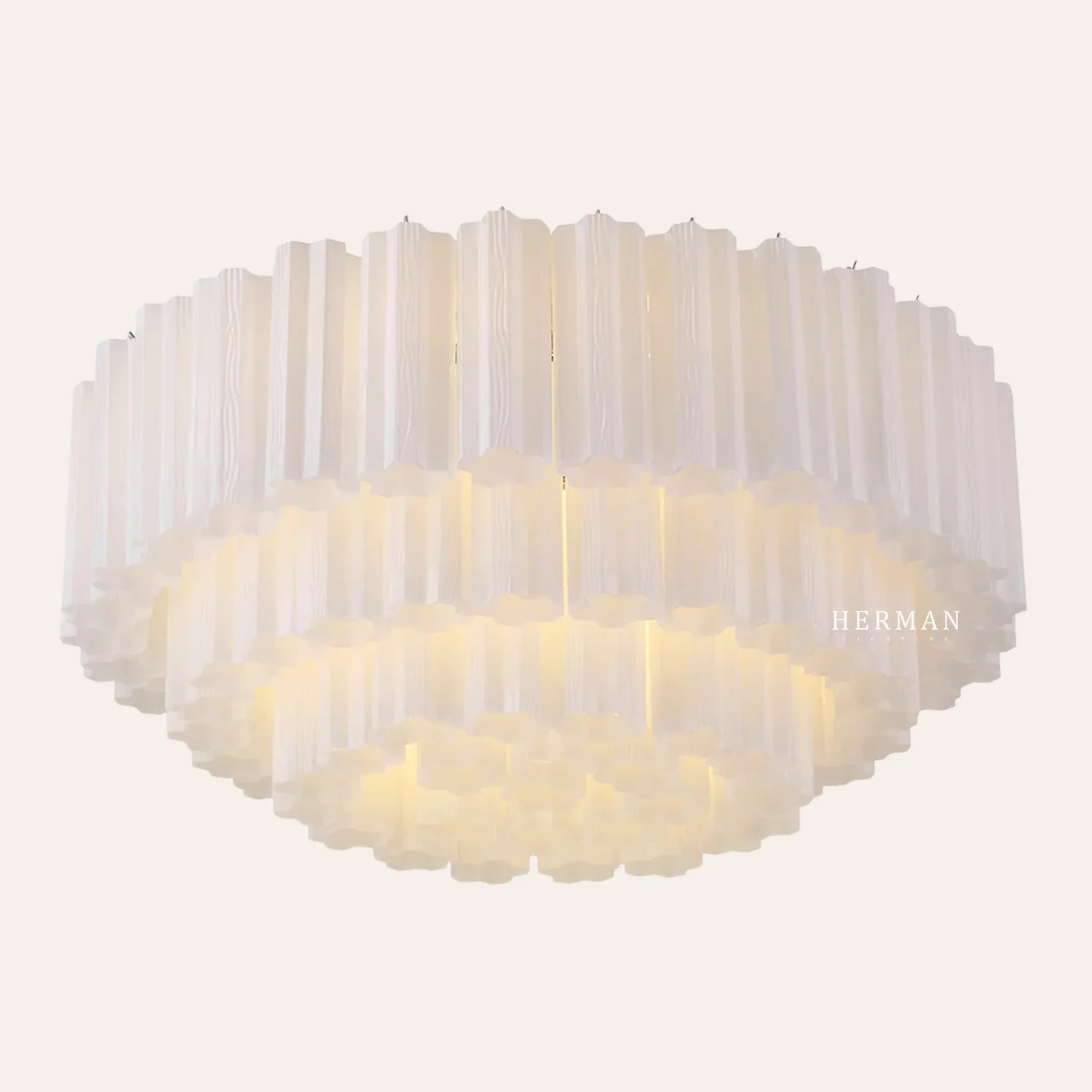 Addis Murano Glass Flushmount 22"/32" - Image 21