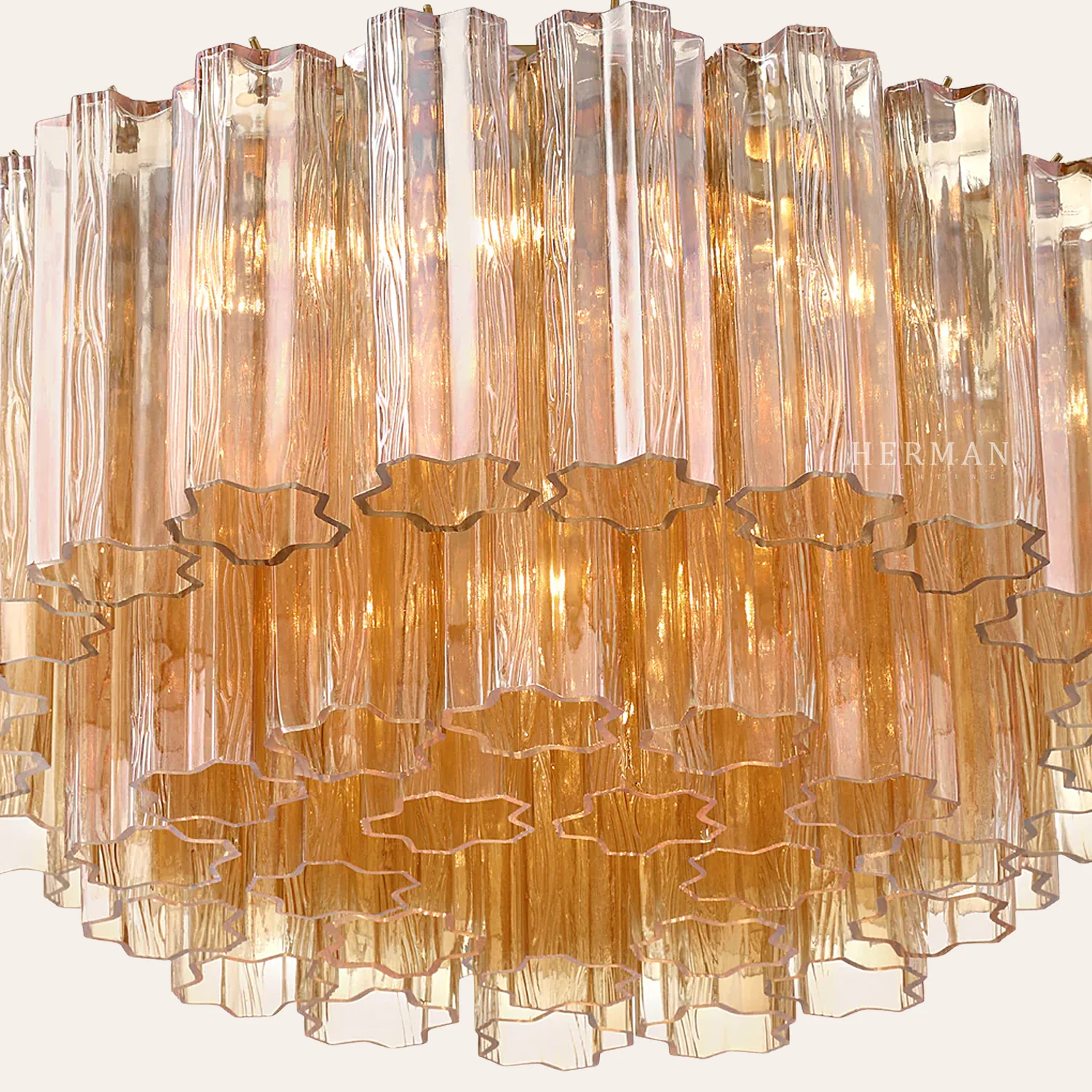 Addis Murano Glass Flushmount 22"/32" - Image 28