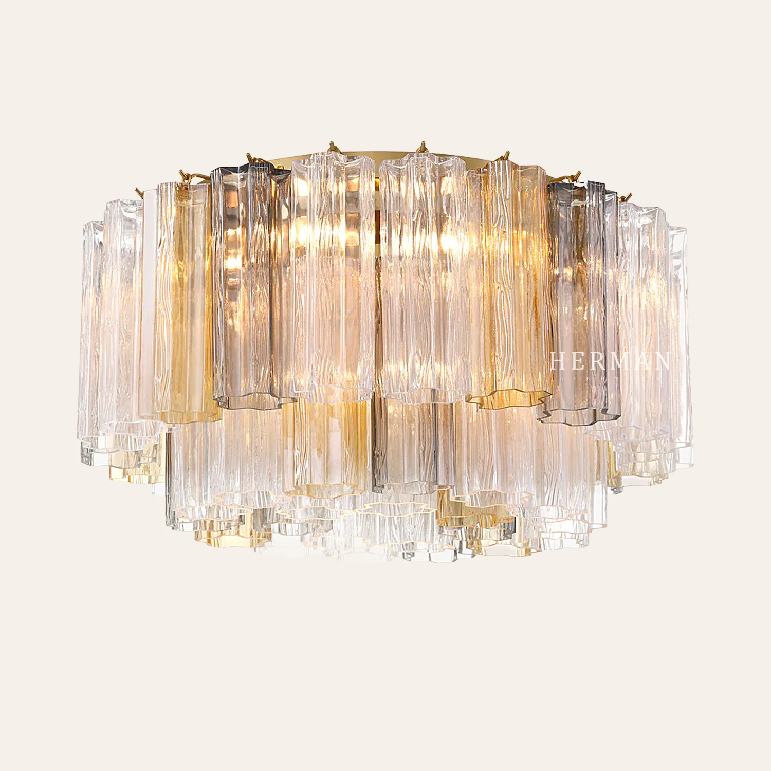 Addis Murano Glass Flushmount 22"/32" - Image 35