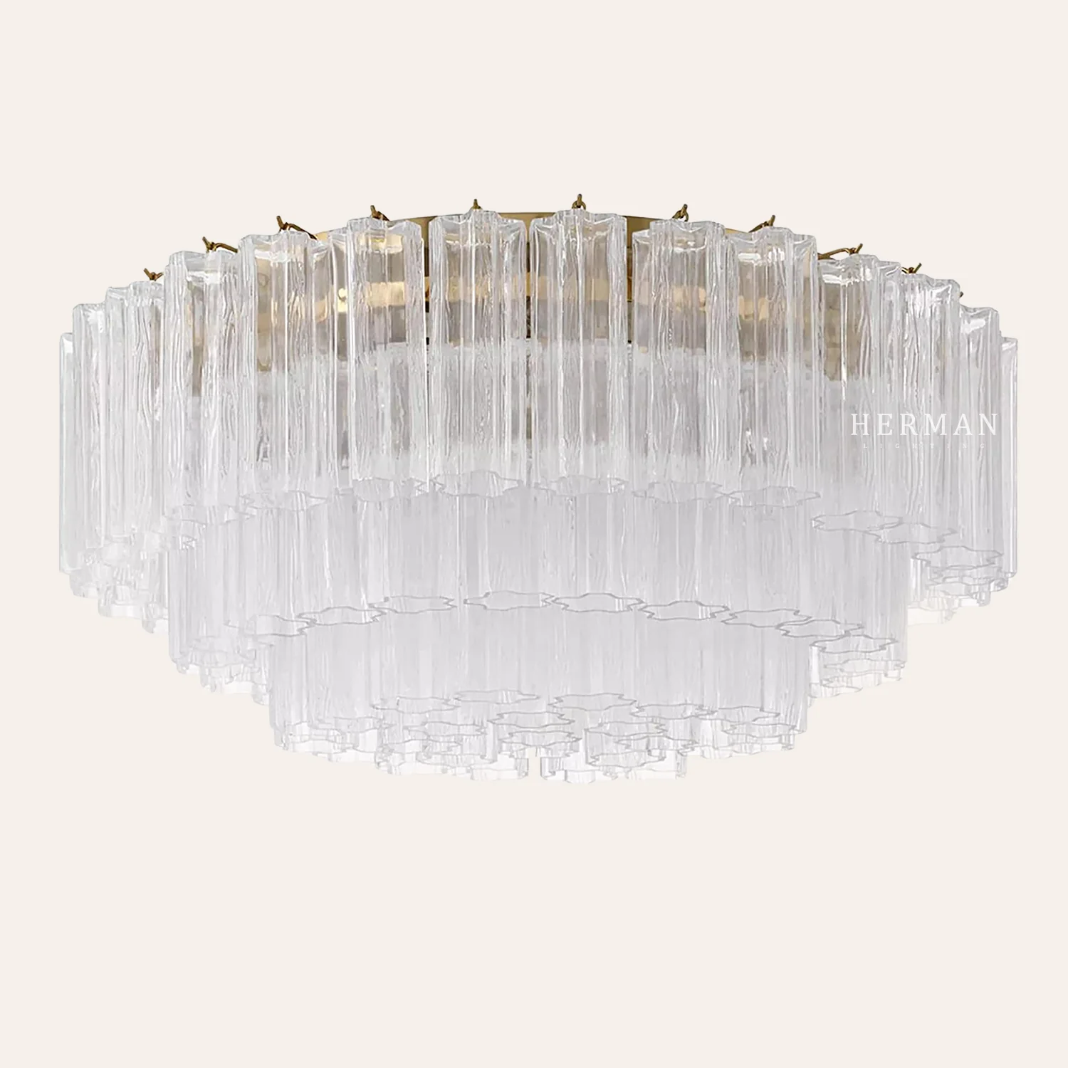 Addis Murano Glass Flushmount 22"/32" - Image 61