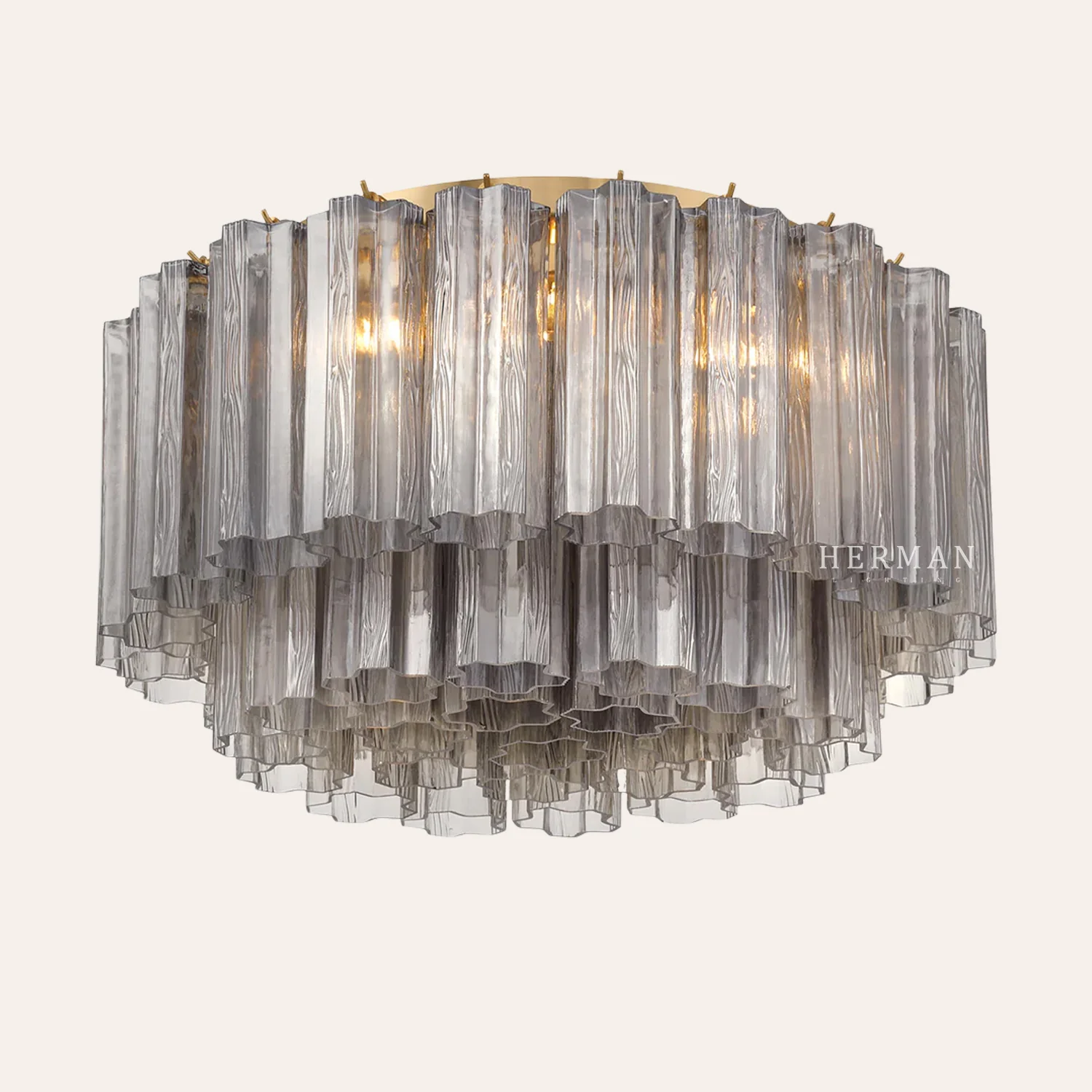 Addis Murano Glass Flushmount 22"/32" - Image 66