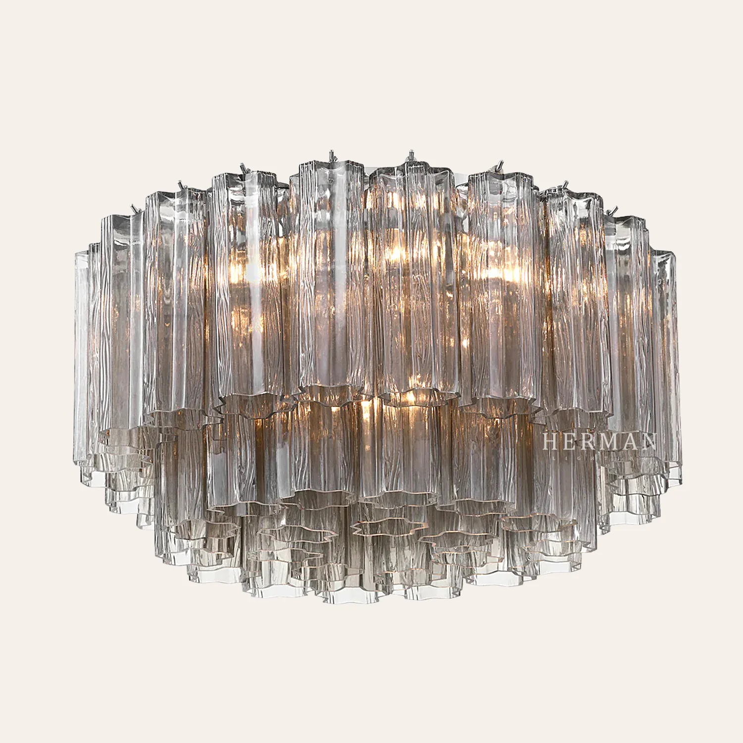 Addis Murano Glass Flushmount 22"/32" - Image 67