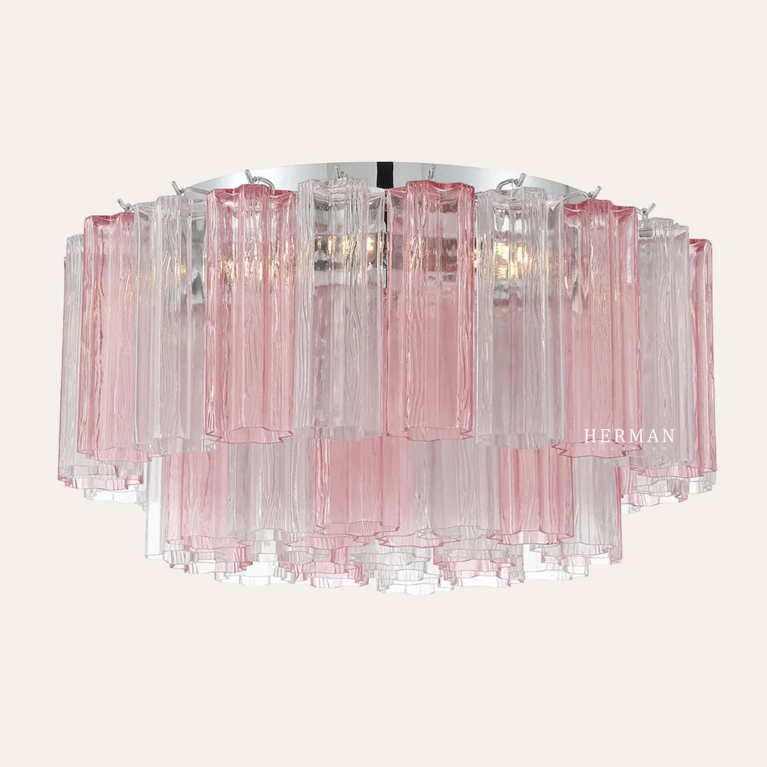 Addis Murano Glass Flushmount 22"/32" - Image 78