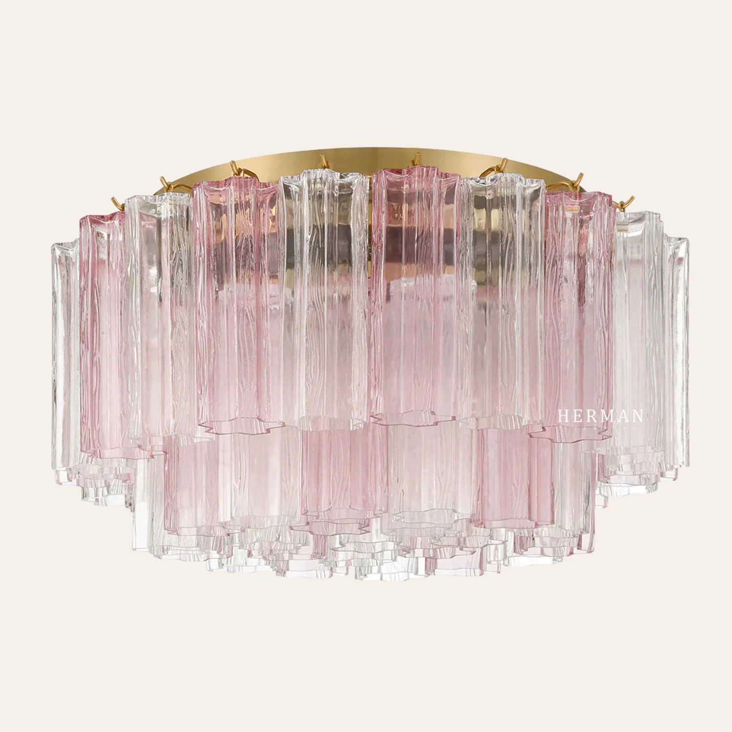 Addis Murano Glass Flushmount 22"/32" - Image 79
