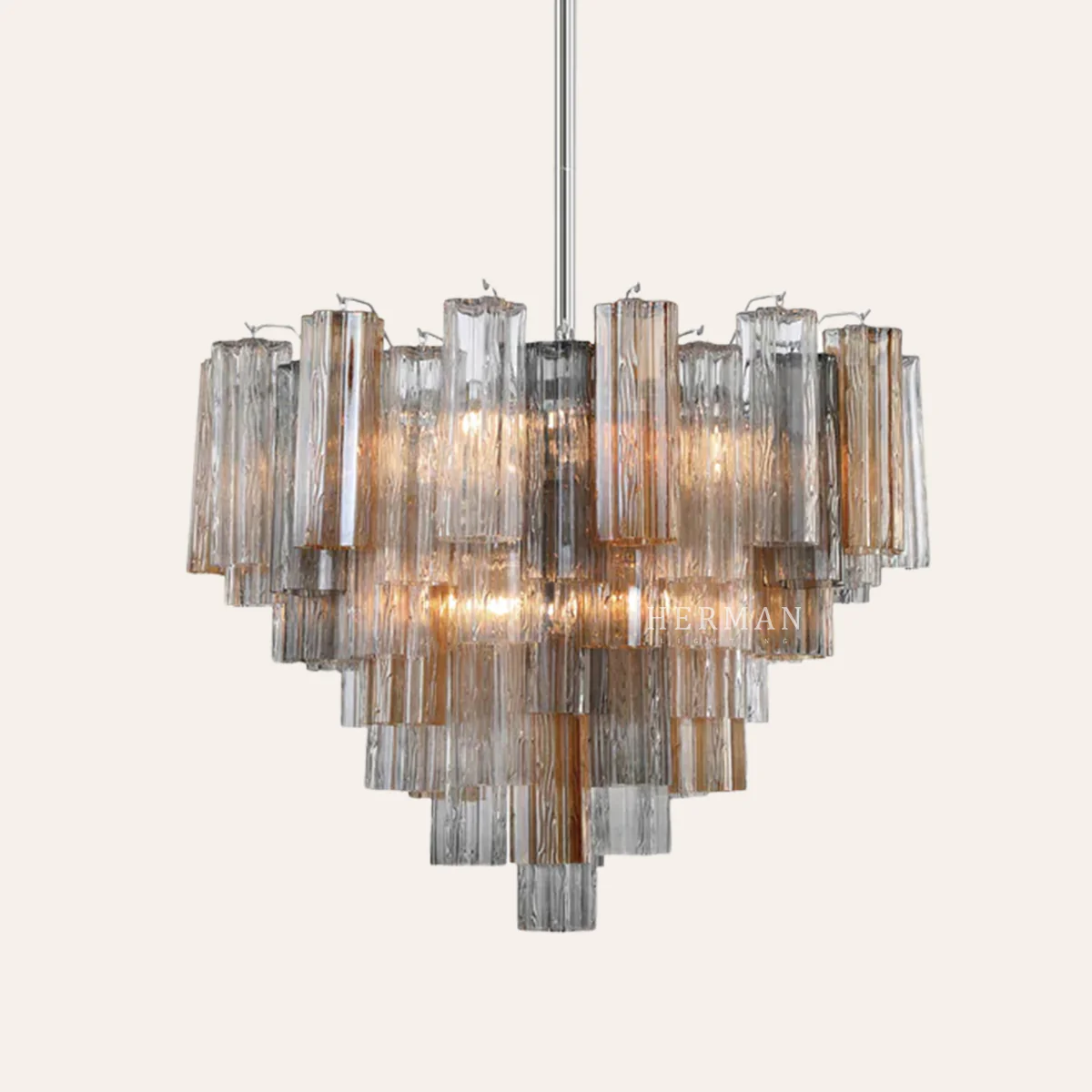 Addis Murano Glass Chandelier 17.8" 19.8" 22" 26.8" 32''D - Image 20