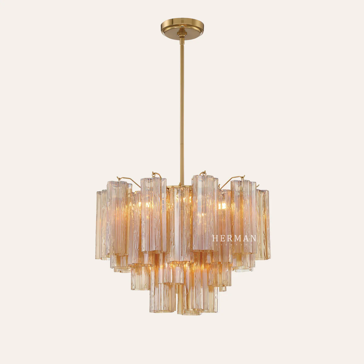 Addis Murano Glass Chandelier 17.8" 19.8" 22" 26.8" 32''D - Image 22