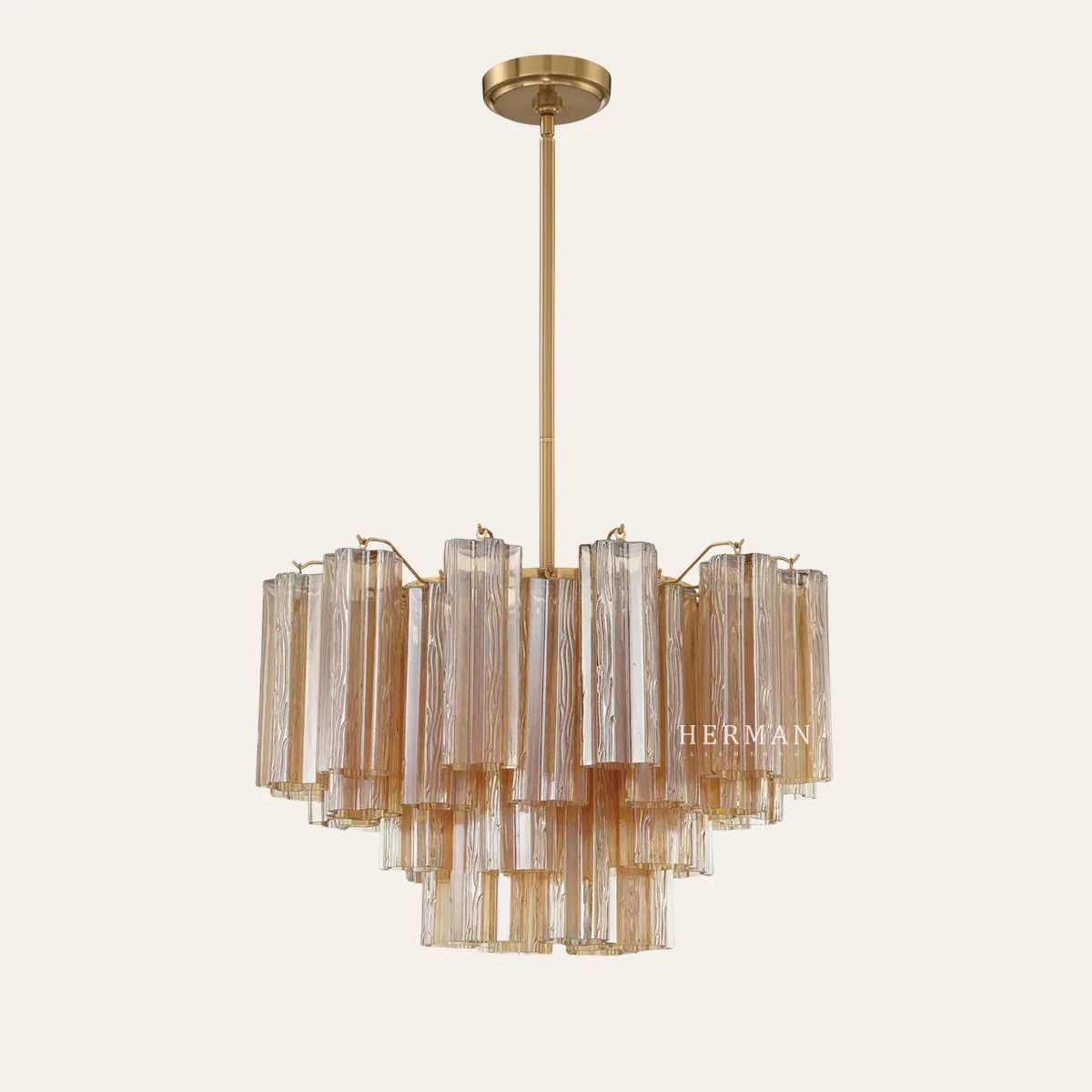 Addis Murano Glass Chandelier 17.8" 19.8" 22" 26.8" 32''D - Image 26