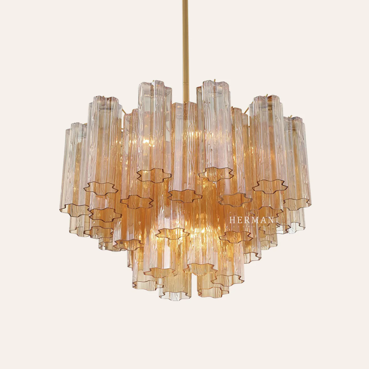 Addis Murano Glass Chandelier 17.8" 19.8" 22" 26.8" 32''D - Image 27