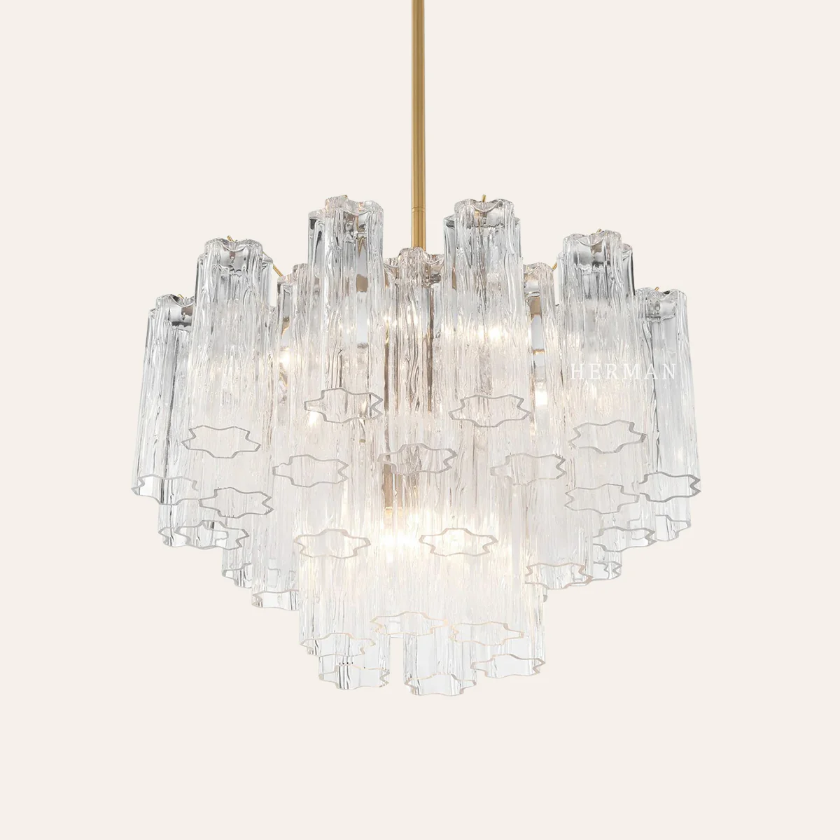 Addis Murano Glass Chandelier 17.8" 19.8" 22" 26.8" 32''D - Image 31