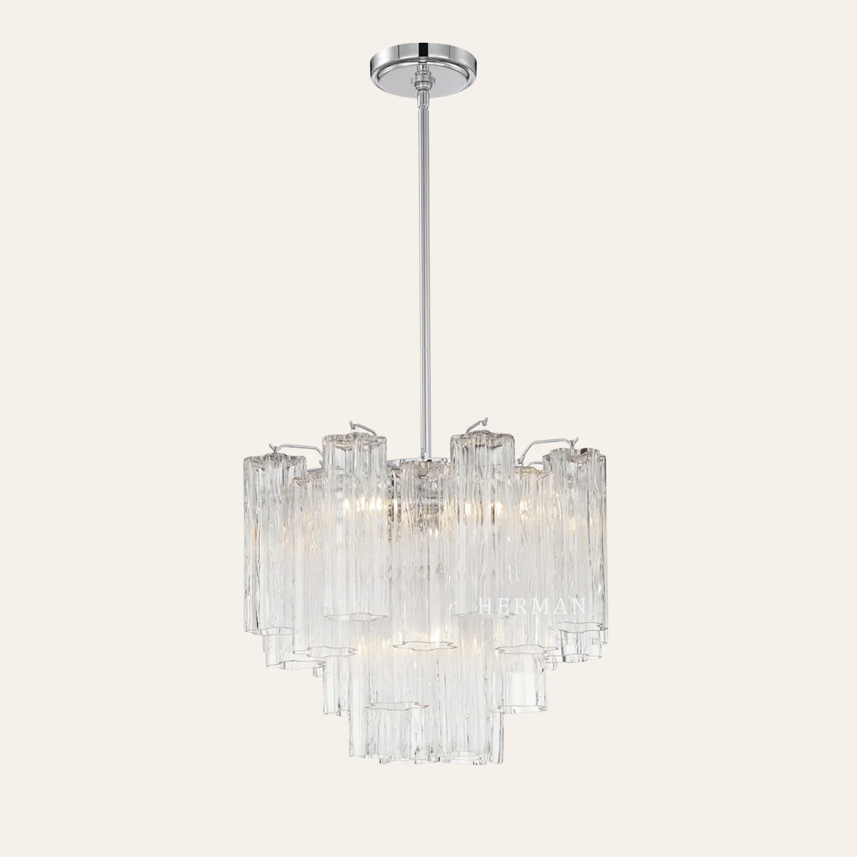Addis Murano Glass Chandelier 17.8" 19.8" 22" 26.8" 32''D - Image 33