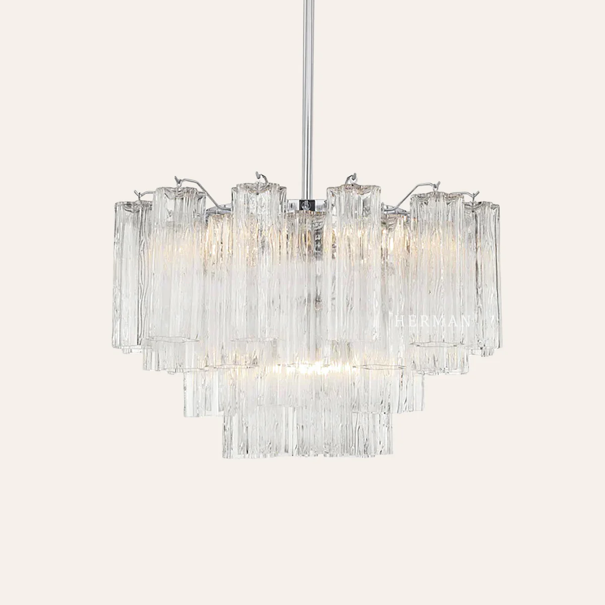 Addis Murano Glass Chandelier 17.8" 19.8" 22" 26.8" 32''D - Image 34