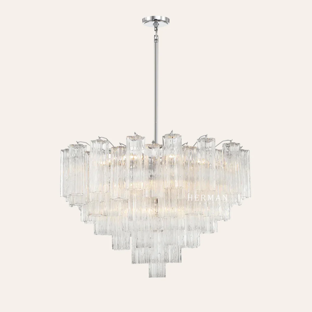 Addis Murano Glass Chandelier 17.8" 19.8" 22" 26.8" 32''D - Image 37