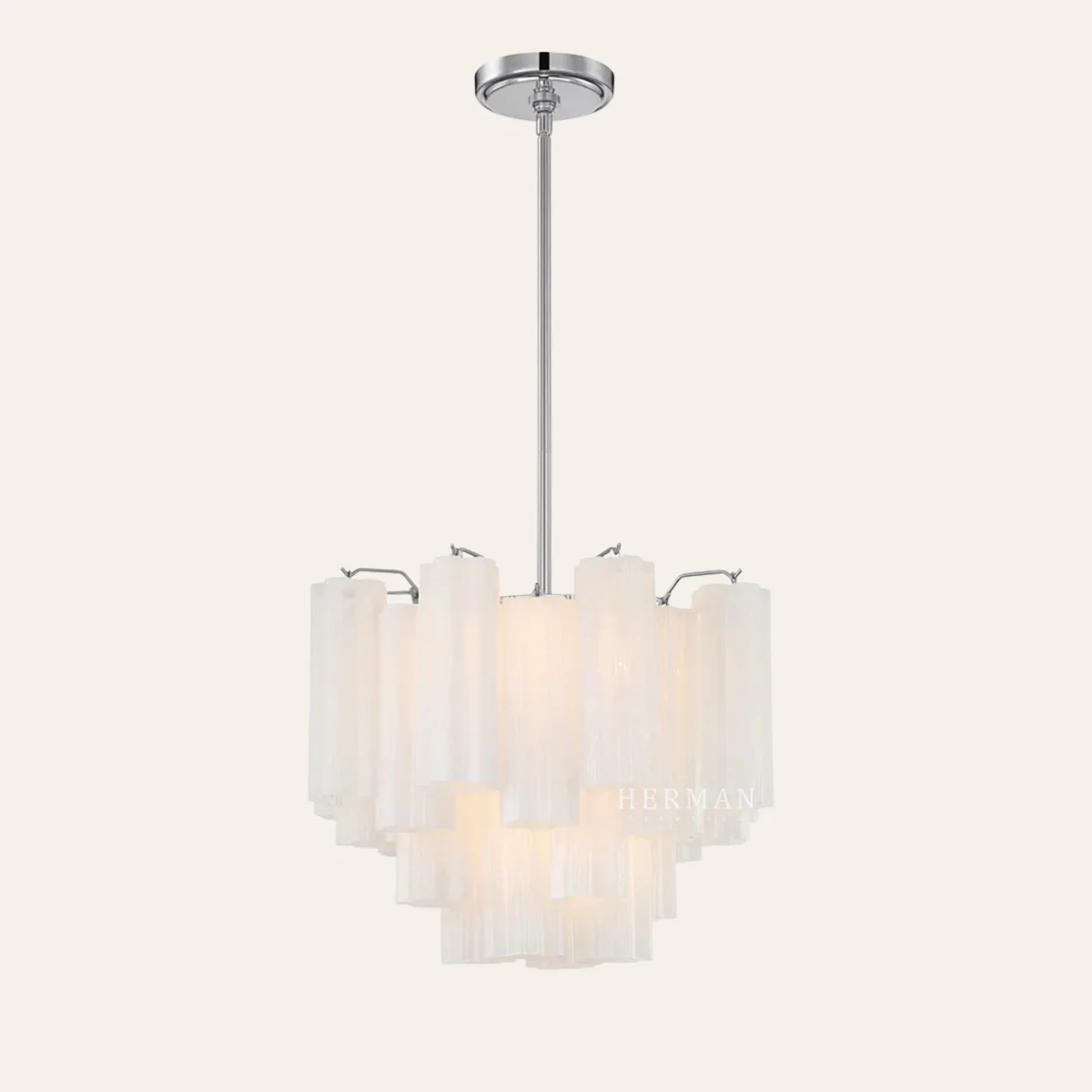Addis Murano Glass Chandelier 17.8" 19.8" 22" 26.8" 32''D - Image 43