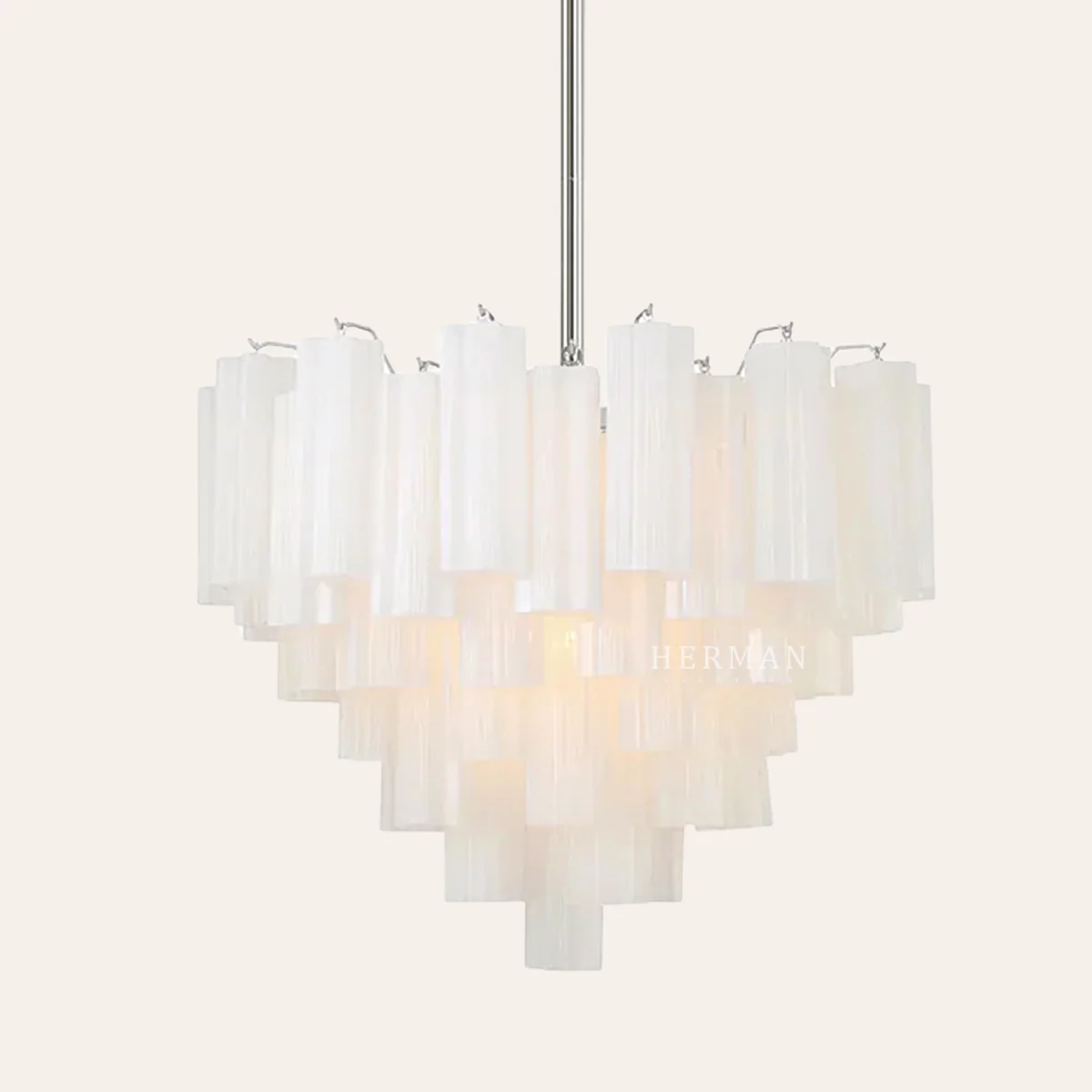 Addis Murano Glass Chandelier 17.8" 19.8" 22" 26.8" 32''D - Image 45