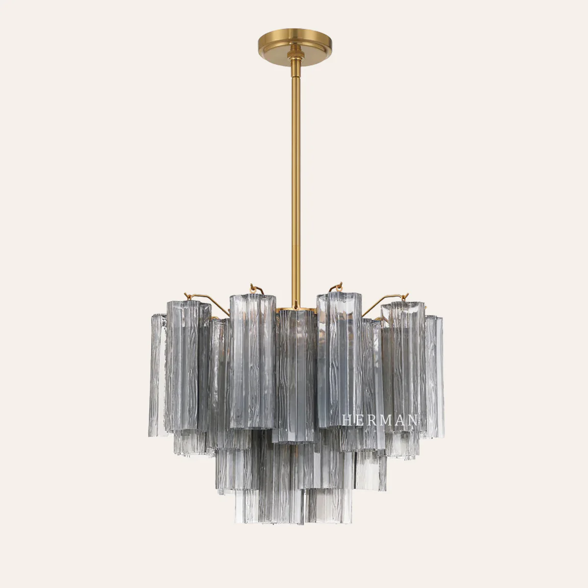 Addis Murano Glass Chandelier 17.8" 19.8" 22" 26.8" 32''D - Image 52