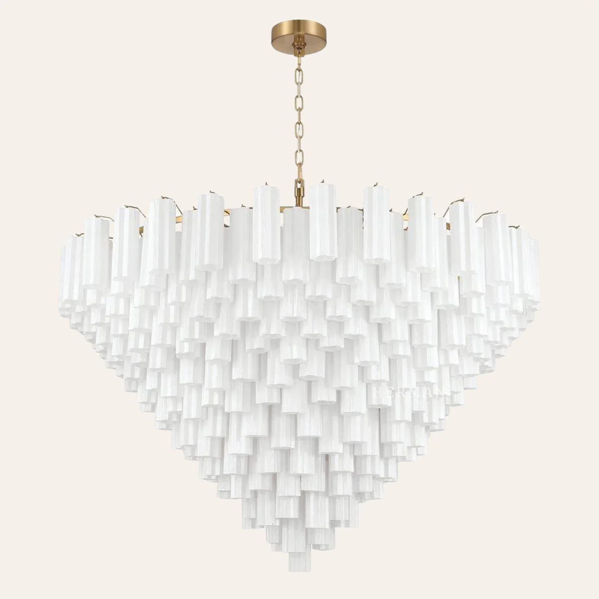 Addis Murano Glass 40 Light Chandelier 62" W - Image 35