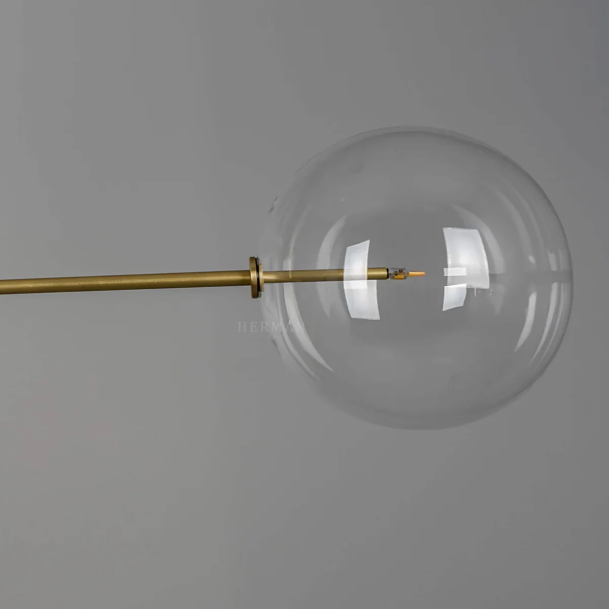 Aero 12-Light Modern Brass Chandelier - Image 15