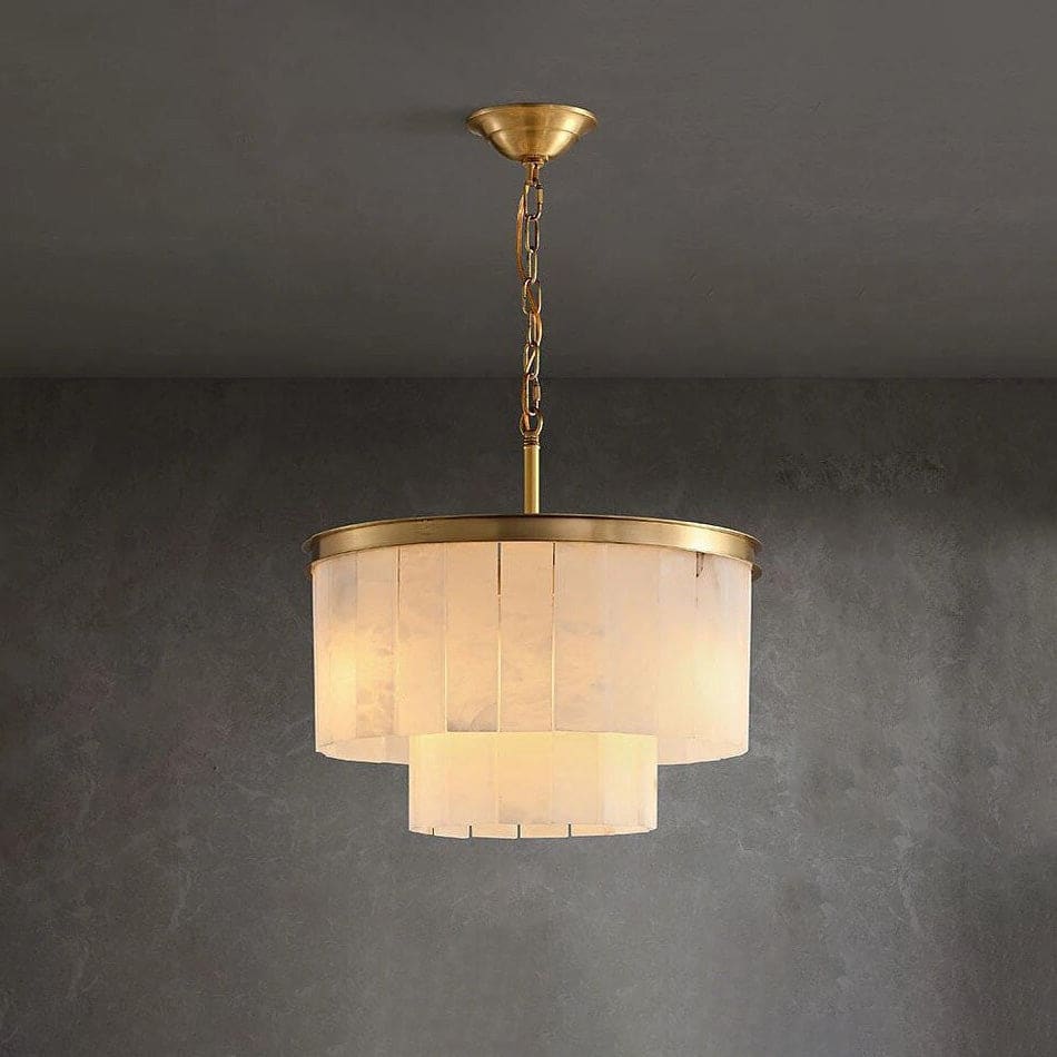 Alabaster 2/3/4/5 Tiered Chandelier - Image 2