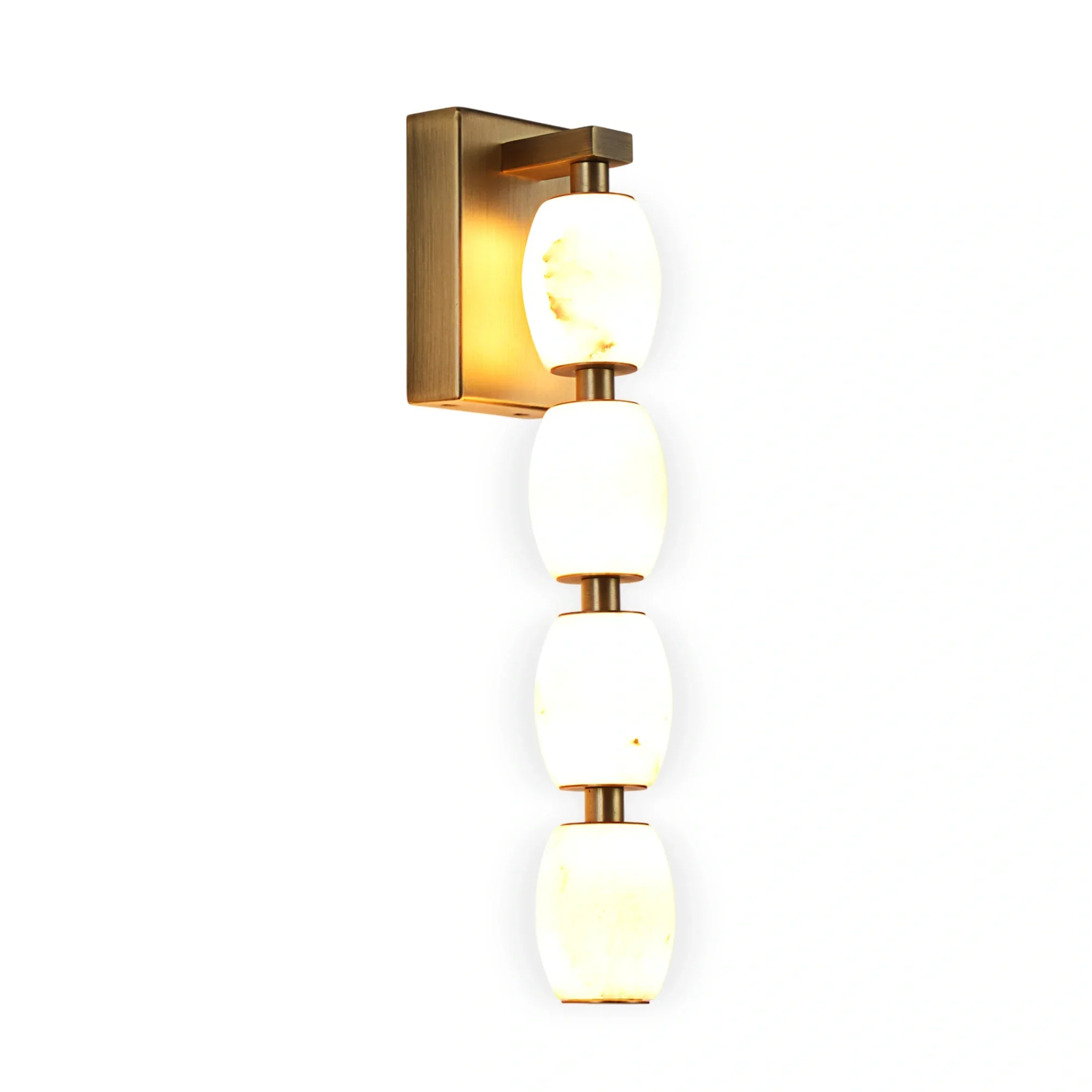 Alabaster Bead LED Pendant Light - Image 2