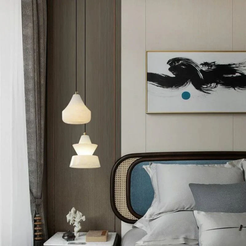 Alabaster Bedside Pendant - Image 5