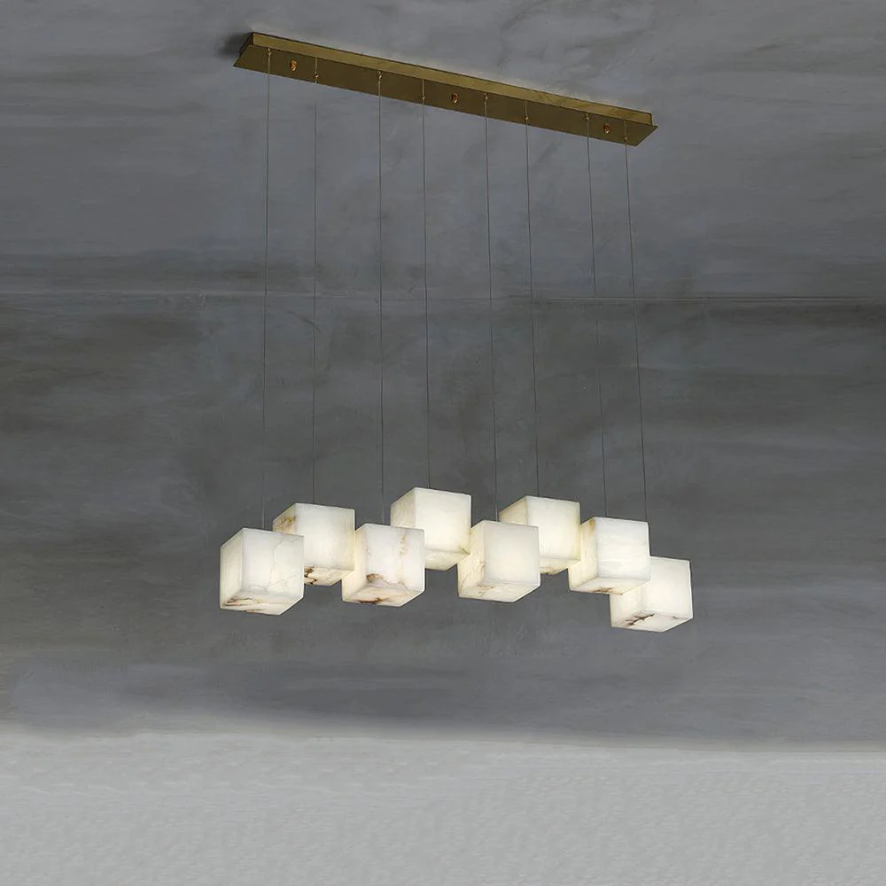 Alabaster Box Pendant Light - Image 27