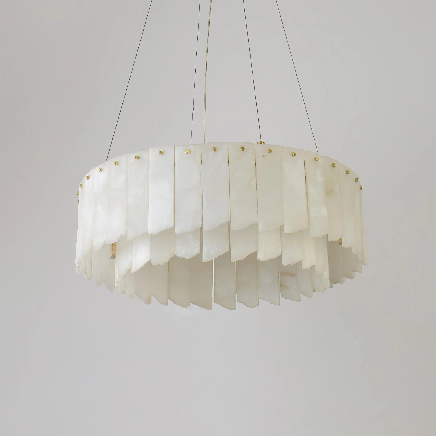 Alabaster Cascade Tiered Chandelier - Image 27