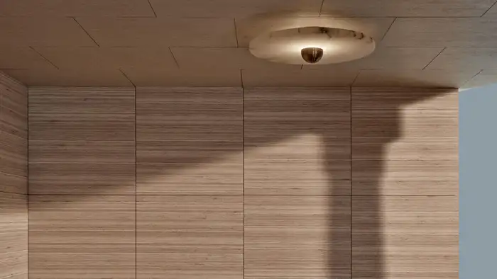 Median Alabaster Flush mount Wall Sconce - Image 4
