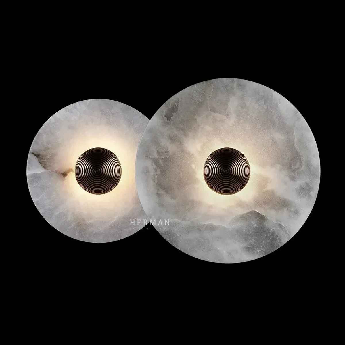 Median Alabaster Flush mount - 2 Surface - Image 3