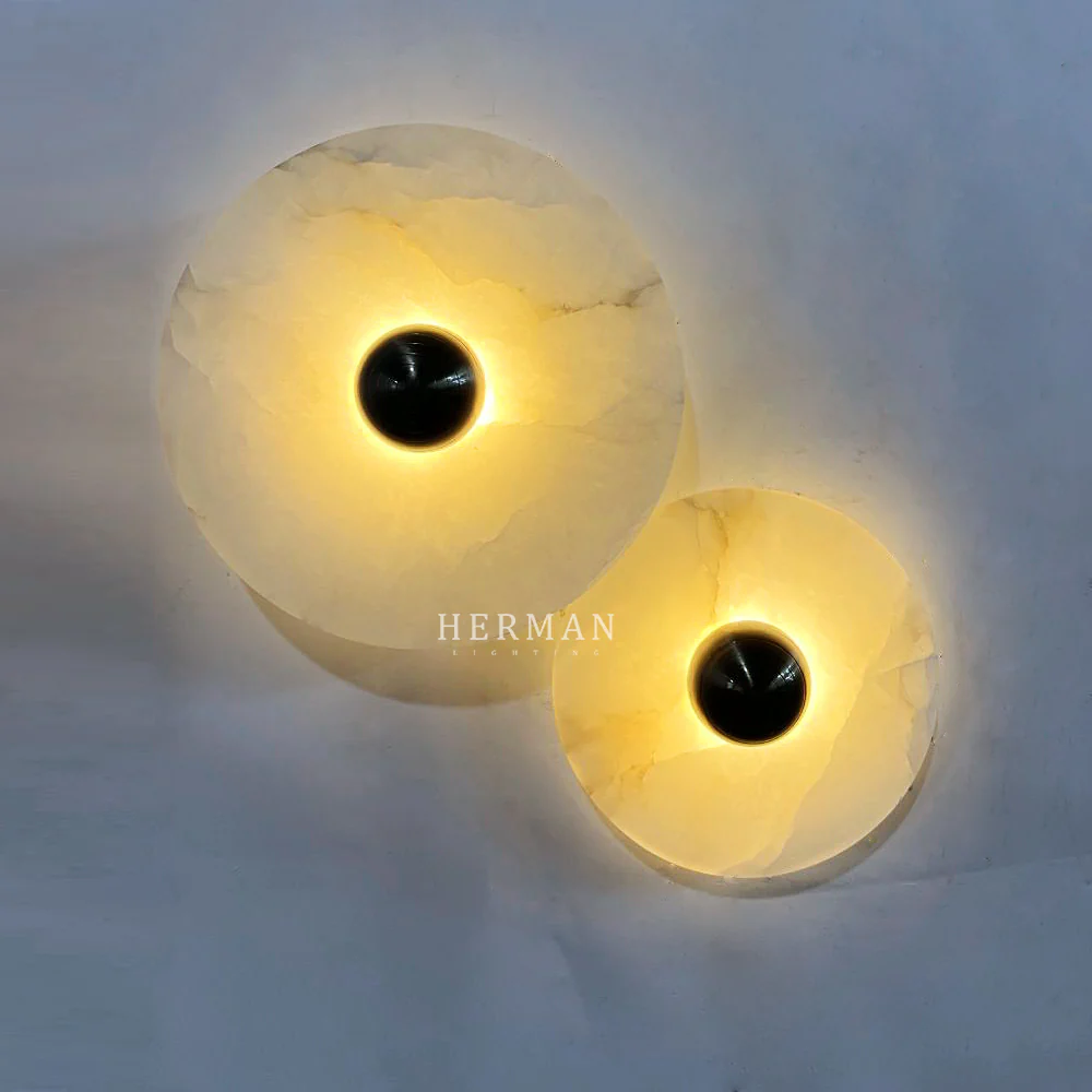 Median Alabaster Flush mount - 2 Surface - Image 4