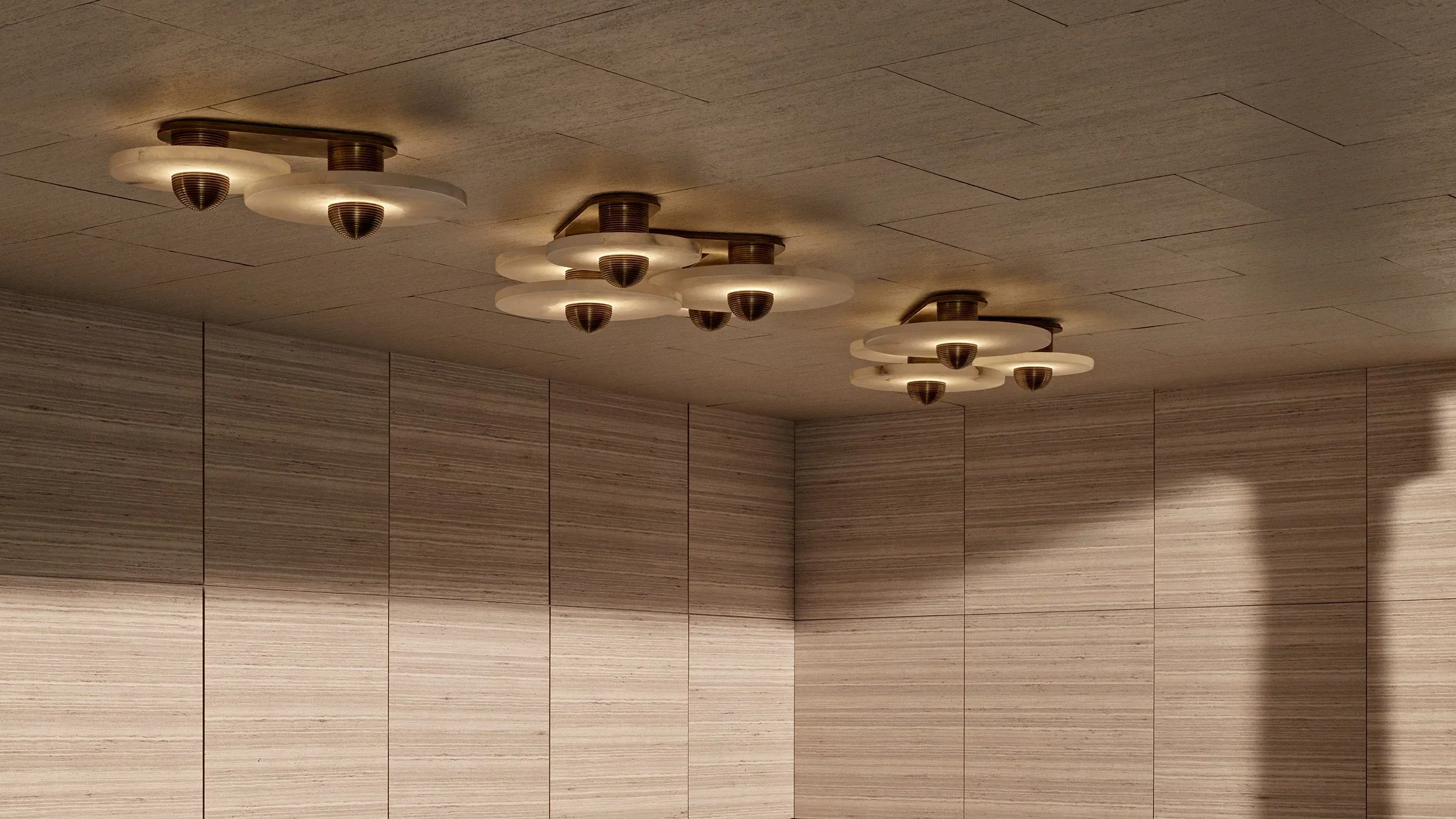 Median Alabaster Flush mount - 4 Surface - Image 12
