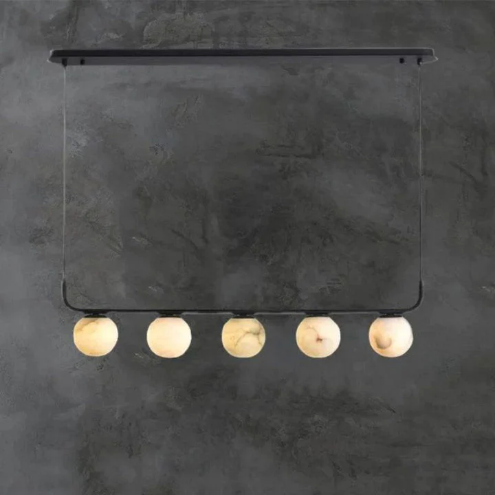 Alabaster Global Linear Chandelier 40"L - Image 3