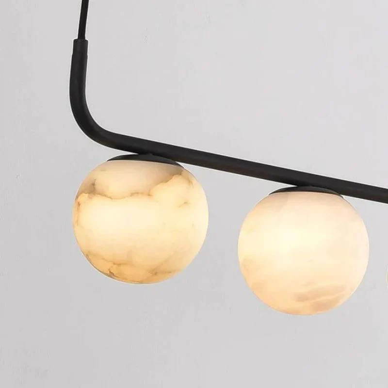 Alabaster Global Linear Chandelier 40"L - Image 5