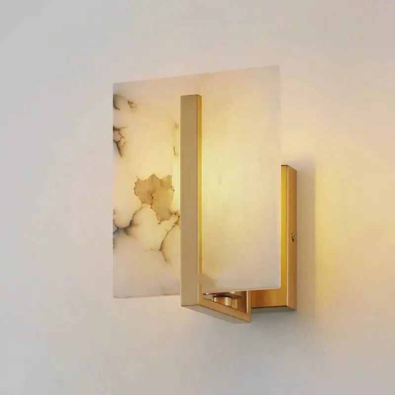 Alabaster Living Room Walls Sconce Lighting - Image 2