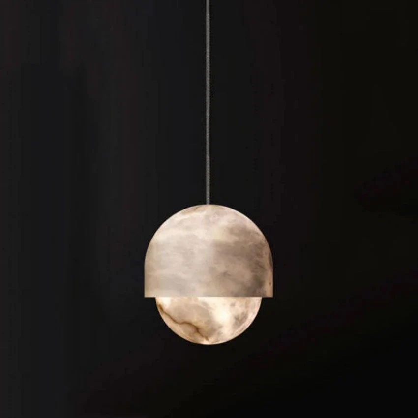 Alabaster Moonlight Pendant - Image 5
