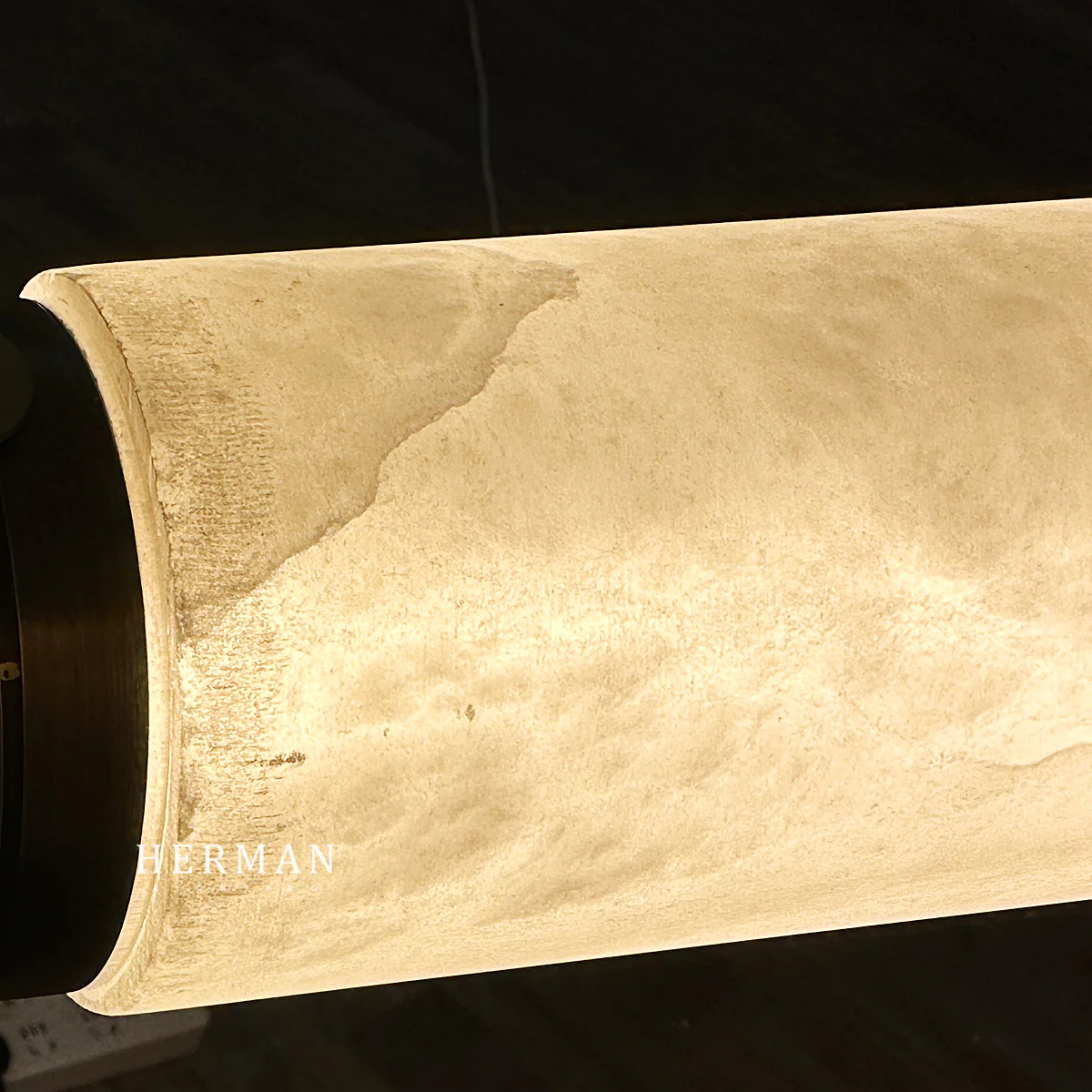 Alabaster Magnificence Art Linear Chandelier - Image 17