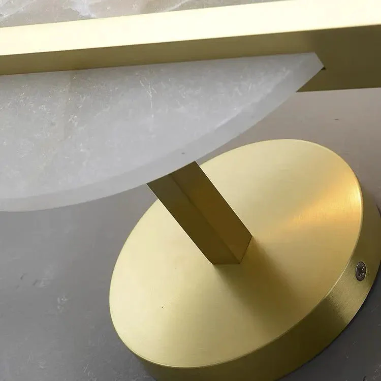 Alabaster Round Wall Lights - Image 6