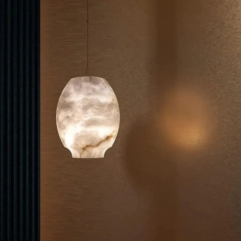 Alabaster Vase Pendant