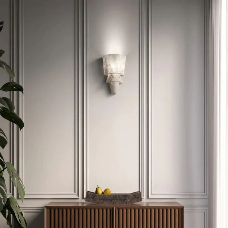 Alabaster Wall Sconce 12” - Image 3