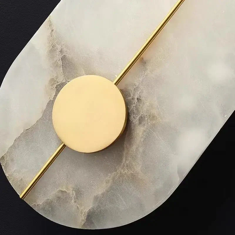 Alabaster Wall Sconce For Bedroom - Image 11