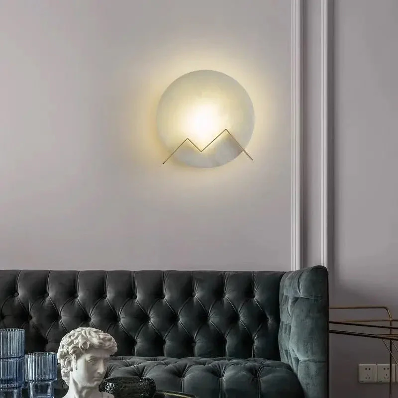 Alabaster Wall Sconces For Living Room - Image 4